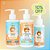 Kit Shampoo + Condicionador + Leave In Creme de Pentear Infantil - Imagem 1