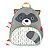Mochila Infantil ZOO Guaxinim - Skip Hop - Imagem 1