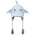Gorro Lúdico Infantil 1- 3 anos  Golfinho Azul - Pimpolho - Imagem 1