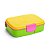 Lancheira Bento Box Com Talheres Amarela/ Verde e Rosa - Munchkin - Imagem 2