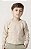 Sweater Manga Longa Tricô Bege - Minilord - Imagem 1