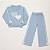 Conjunto Tricô Adidi Azul - Minilady - Imagem 1
