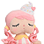 Boneca Metoo Com Caixa Angela Docinhos Cupcake - Imagem 5