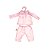 Roupa de Boneca Metoo - Pijama Rosa Com Cabide - Imagem 2