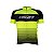Camisa de Ciclismo Manga Curta Maculina Black Fluor Cabani - Imagem 1