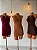 Vestido Drapeado Argola Curto Sexy - Imagem 10