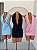 Vestido Drapeado com Top em Poliamida - Imagem 3