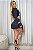 Conjunto Saia Babado e Cropped Manga 3/4 - Imagem 2