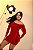 Vestido Manga Tule em Poliamida - Imagem 1