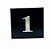 Placas Numeradas para Mesa em Acrílico Preto - Imagem 2