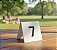Placas Numeradas para Mesa em Acrílico Branco - Imagem 3