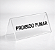 Placas Proibido Fumar para Mesa em Acrílico Transparente 6 X 15 Cm - Kit 10 peças - Imagem 2