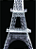 Torre Eiffel em Acrílico Cristal com 125 cm de Altura - Imagem 3