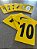 PLACAS NUMERADAS PARA PROVADOR EM ACRÍLICO AMARELO - Imagem 5
