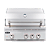 Churrasqueira a Gás de Embutir Evol Modena 28" 3 Queimadores e Infrared Inox 304 - Imagem 1