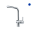 Misturador Monocomando de mesa Atlas Neo fosco em aço inox 304 com bica em L alta extensível - Imagem 1
