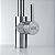Misturador Monocomando de mesa Eos Neo fosco em aço inox 304 com bica em J alta extensível - Imagem 2