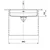 Cuba de embutir em aço inox Maris Quiet MQX 110-82 82x42cm com acessórios - Imagem 6