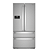 Refrigerador Elettromec Inox French Door 653 L 220 V - Imagem 1