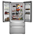 Refrigerador Elettromec Inox French Door 653 L 220 V - Imagem 2