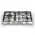 Cooktop Elettromec Luce à Gás 5 Bocas Inox 75cm Bivolt - Imagem 2