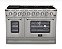 Fogão Freestanding Elettromec Profissional 8 Queimadores com 2 Fornos à Gás 156 Litros Inox 122cm 110V - Imagem 1