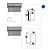 Lava-louças 10 Serviços para Revestimento Elettromec 220v Inox - Imagem 6