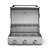 Churrasqueira a Gás 65 cm 3 Queimadores Elettromec Inox - Imagem 2