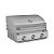 Churrasqueira a Gás 65 cm 3 Queimadores Elettromec Inox - Imagem 6