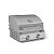 Churrasqueira a Gás 55cm 2 Queimadores Elettromec Inox - Imagem 6