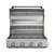 Churrasqueira a Gás 75cm 4 Queimadores Elettromec Inox - Imagem 2