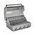 Churrasqueira a Gás 75cm 4 Queimadores Elettromec Inox - Imagem 5