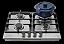 Cooktop à Gás Evol Inox 4 Bocas 60cm - Imagem 2