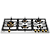 Cooktop a Gás Bertazzoni Heritage P905L HERXG 5 Queimadores Dual Flame 90 cm Inox 220V - Imagem 1