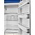 Refrigerador Smeg 1 Porta Azul - Anni 50 - 270L - Dobradiça à Direita - 220V - Imagem 4