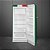 Refrigerador Smeg 1 Porta Bandeira Italiana - Anni 50 -270L - Dobradiça à Direita - 220V - Imagem 9