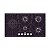 Cooktop a Gás Tramontina Design Collection Penta Glass Full 5 GG W 90 em Vidro Temperado e Trempes em Ferro Fundido - Imagem 2