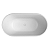 Banheira de Piso Oval Deca 150cm Branco Fosco Linha LK - BH.54150.LK.BRFC - Imagem 2