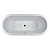 Banheira Freestanding de Imersão Jacuzzi Maya 178cm – Branca - Imagem 2