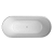 Banheira de Piso Oval Deca 170cm Branco Fosco Linha LK - BH.54170.LK.BRFC - Imagem 2