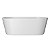 Banheira de Piso Oval Deca 170cm Branco Fosco Linha LK - BH.54170.LK.BRFC - Imagem 3