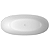 Banheira de Piso Oval Deca 170cm Branco Fosco Linha Velluto - BH.54170.VL.BRFC - Imagem 2