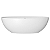Banheira de Piso Oval Deca 170cm Branco Fosco Linha Velluto - BH.54170.VL.BRFC - Imagem 3