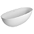Banheira de Piso Oval Deca 170cm Branco Fosco Linha Velluto - BH.54170.VL.BRFC - Imagem 1