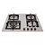 Cooktop a Gás Elettromec Quadratto 4 Bocas Tripla Chama Inox Gusa 60cm Bivolt CKG-4Q-60-XQ-3ZEA - Imagem 1