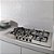 Cooktop Elettromec a Gás Quadratto 5 Bocas Tripla Chama Lateral Inox Gusa 75cm CKG-5Q-75-XQ-3ZEA - Imagem 4