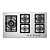Cooktop Elettromec a Gás Quadratto 5 Bocas Tripla Chama Lateral Inox Gusa 90cm Bivolt - Imagem 1