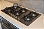 Cooktop a Gás Elettromec Quadratto 6 Bocas Tripla Chama Inox Gusa 90cm Bivolt - Imagem 3