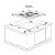 Cooktop a Gás Elettromec Quadratto 6 Bocas Tripla Chama Inox Gusa 90cm Bivolt - Imagem 6