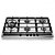 Cooktop a Gás Elettromec Sole 5 Queimadores Inox 90cm Bivolt CKG-5Q-90-SL-3TNB - Imagem 1